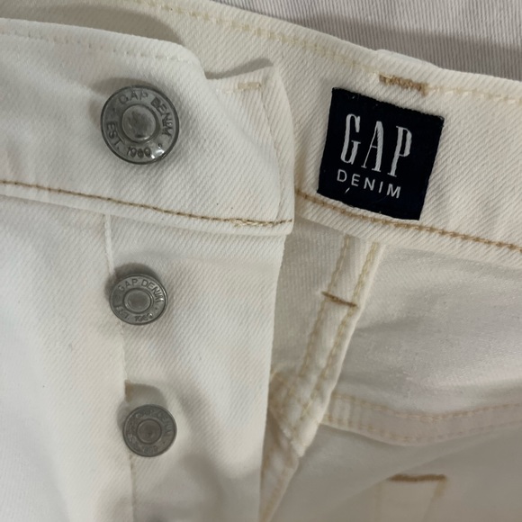 Gap Cheeky Straight White Jeans - Picture 10 of 14